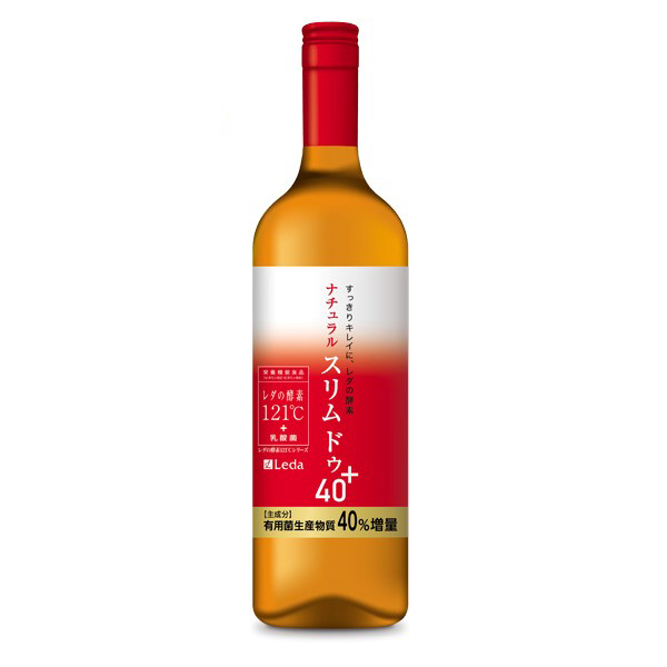 ナチュラルスリムドゥ40+ レダの酵素121℃＋乳酸菌 600mL×3本