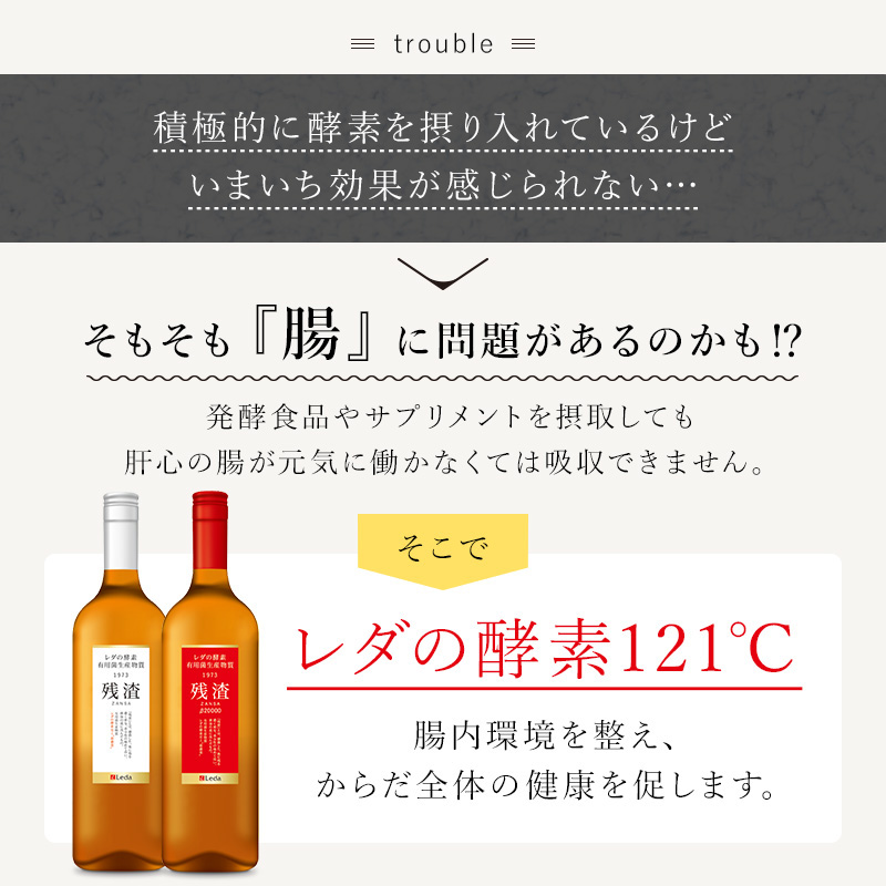 レダの酵素 有用菌生産物質 残渣赤と白プレミアムセット | LEDA公式